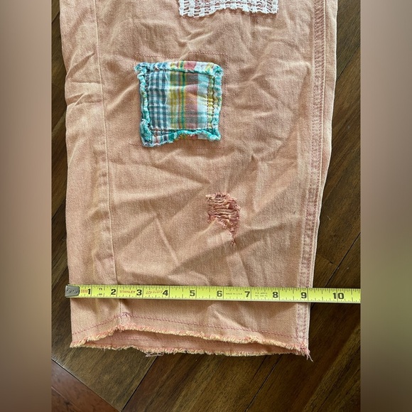 POL bohemian patchwork cropped ankle pants - Picture 10 of 15